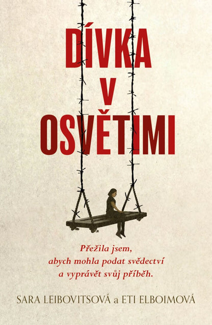 Dívka v Osvětimi – obálka knihy