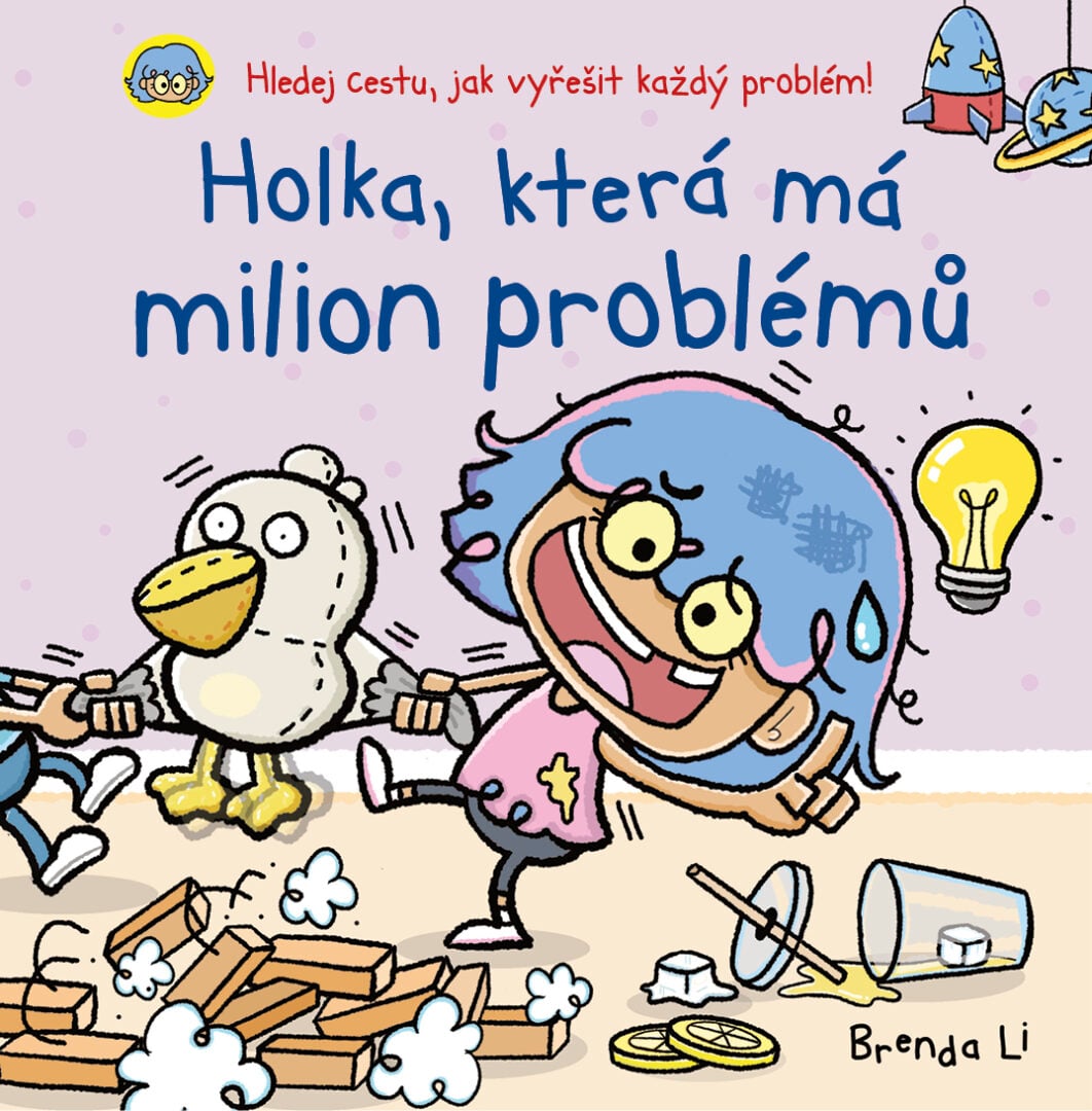 Holka, která má milion problémů – obálka knihy