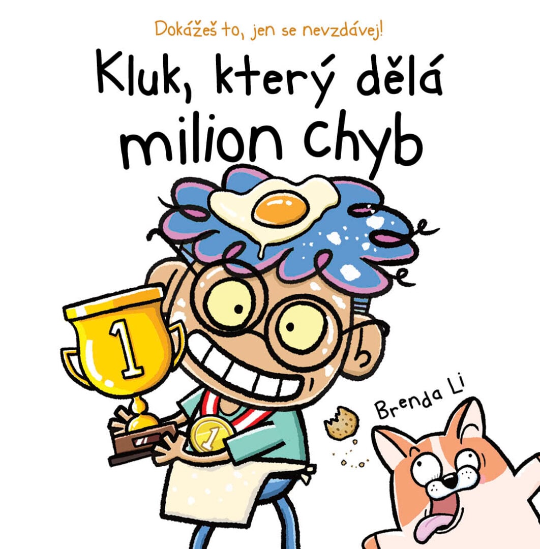 Kluk, který dělá milion chyb – obálka knihy
